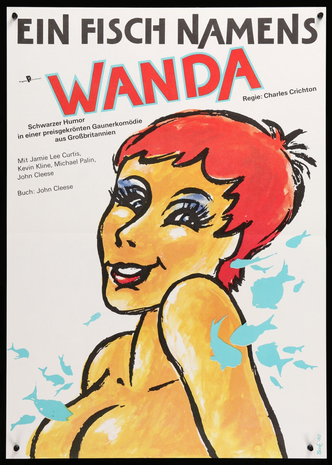 Fish Called Wanda (1988) original movie poster for sale at Originalfilmart