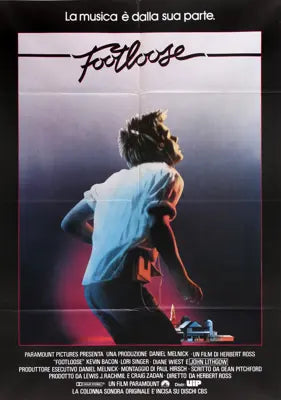 Footloose (1984) original movie poster for sale at Originalfilmart