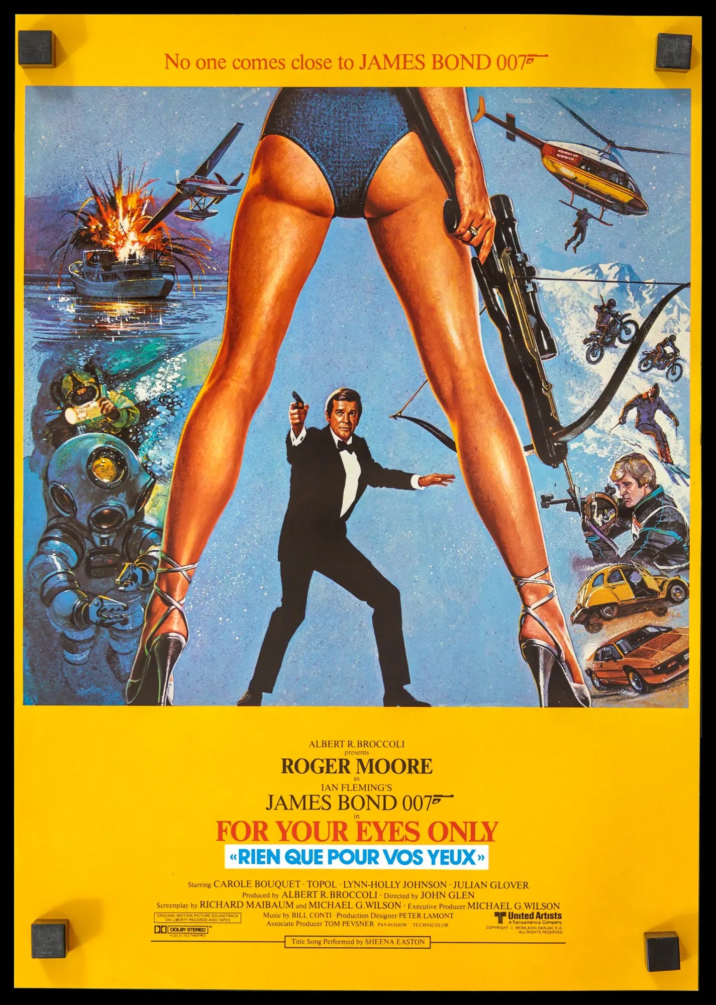 For Your Eyes Only (1981) original movie poster for sale at Originalfilmart