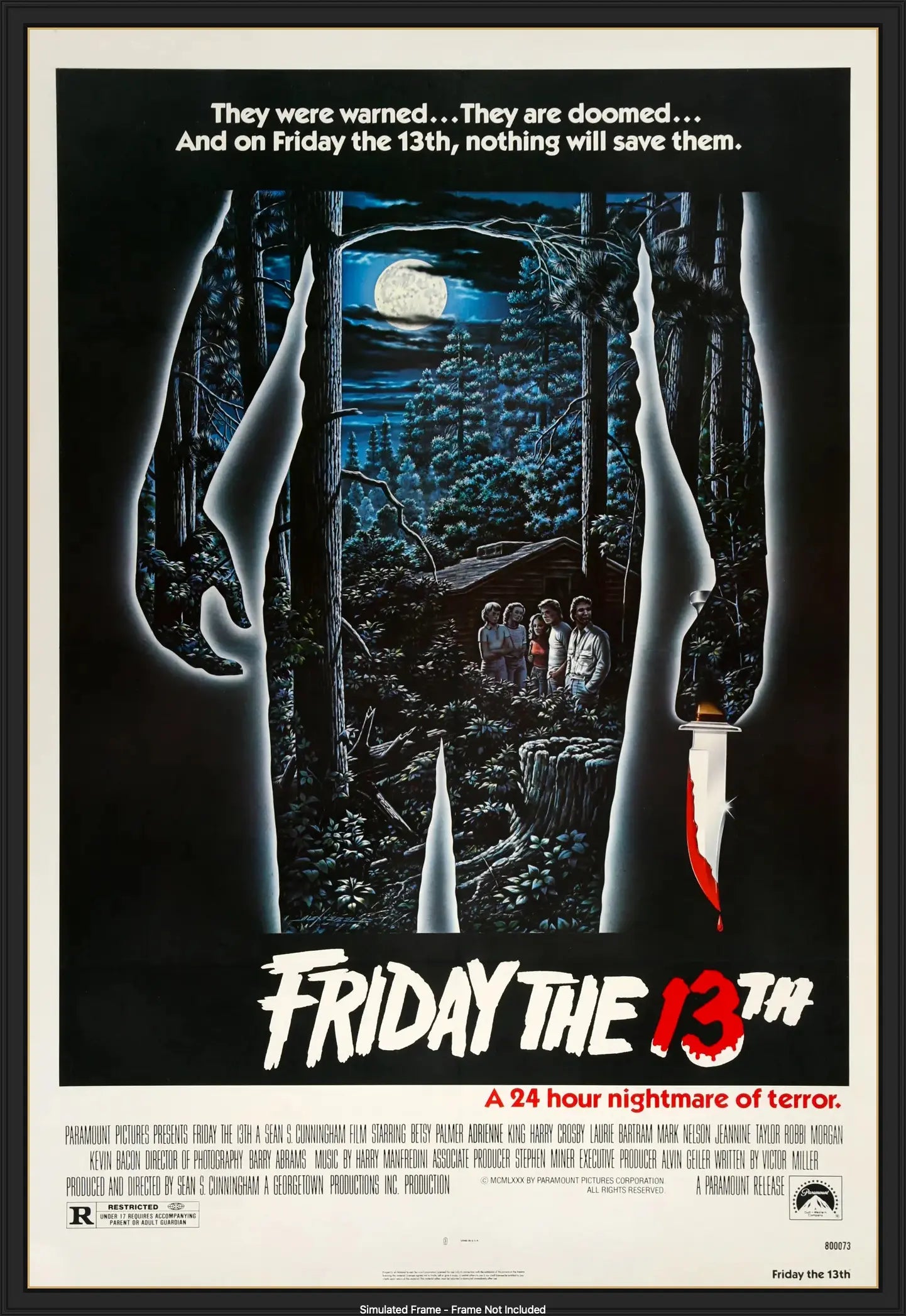 Friday the 13th (1980) original movie poster for sale at Originalfilmart