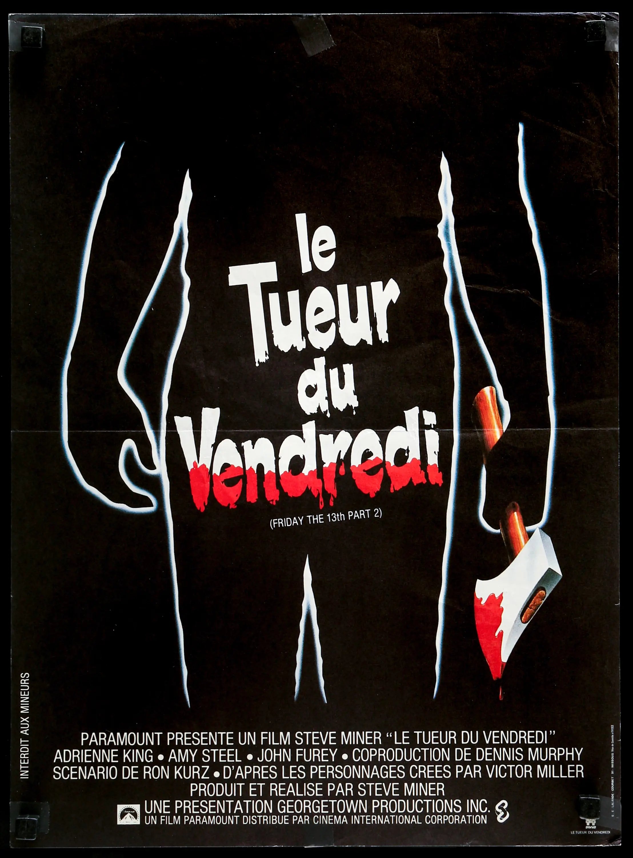 Friday the 13th Part 2 (1981) original movie poster for sale at Originalfilmart
