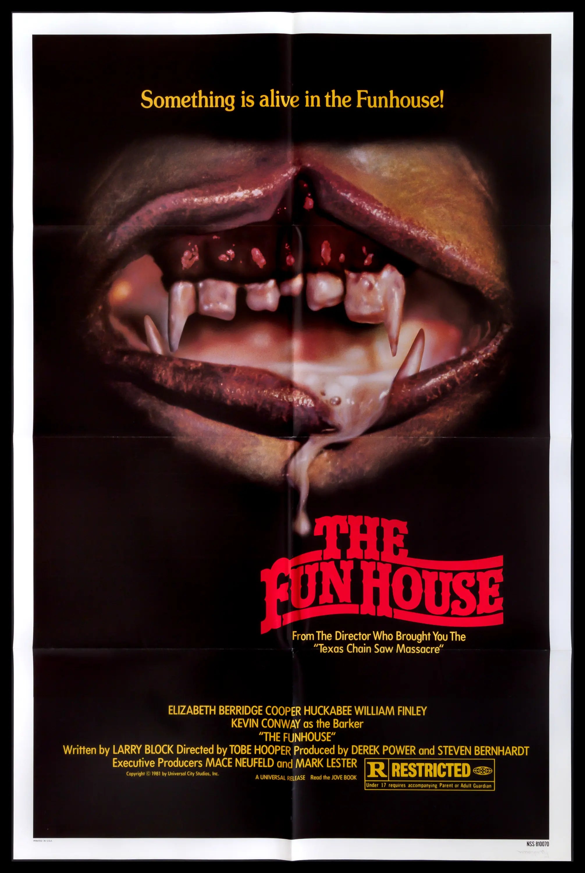 Funhouse (1981) original movie poster for sale at Originalfilmart