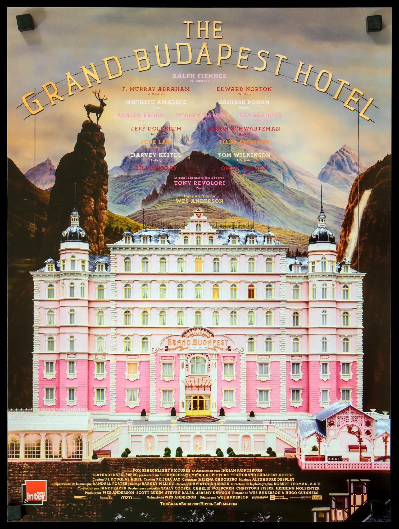 Grand Budapest Hotel (2014) original movie poster for sale at Originalfilmart