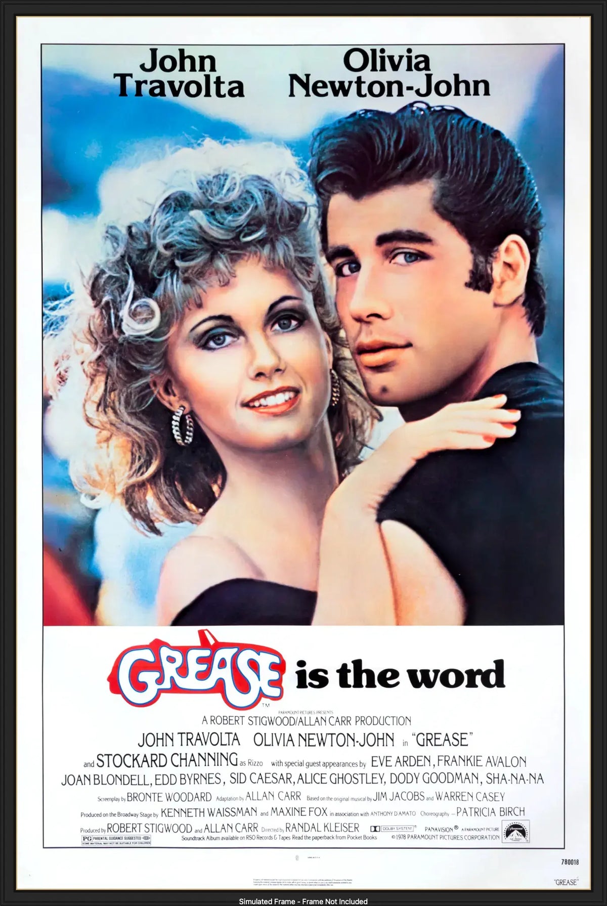 Grease (1978) original movie poster for sale at Originalfilmart