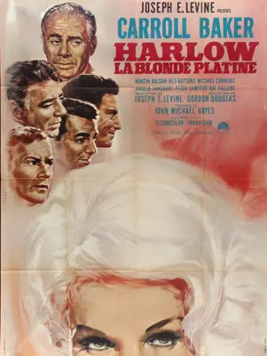 Harlow (1965) original movie poster for sale at Originalfilmart