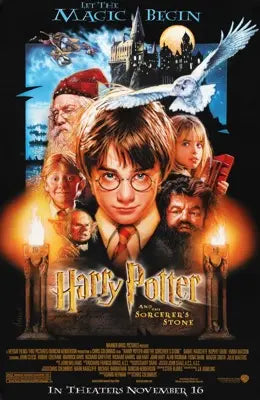Harry Potter and the Sorcerer's Stone (2001) original movie poster for sale at Originalfilmart