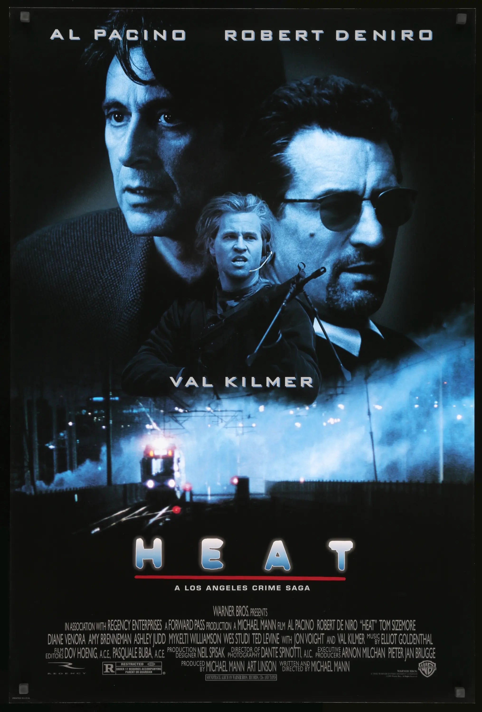 Heat (1995) original movie poster for sale at Originalfilmart