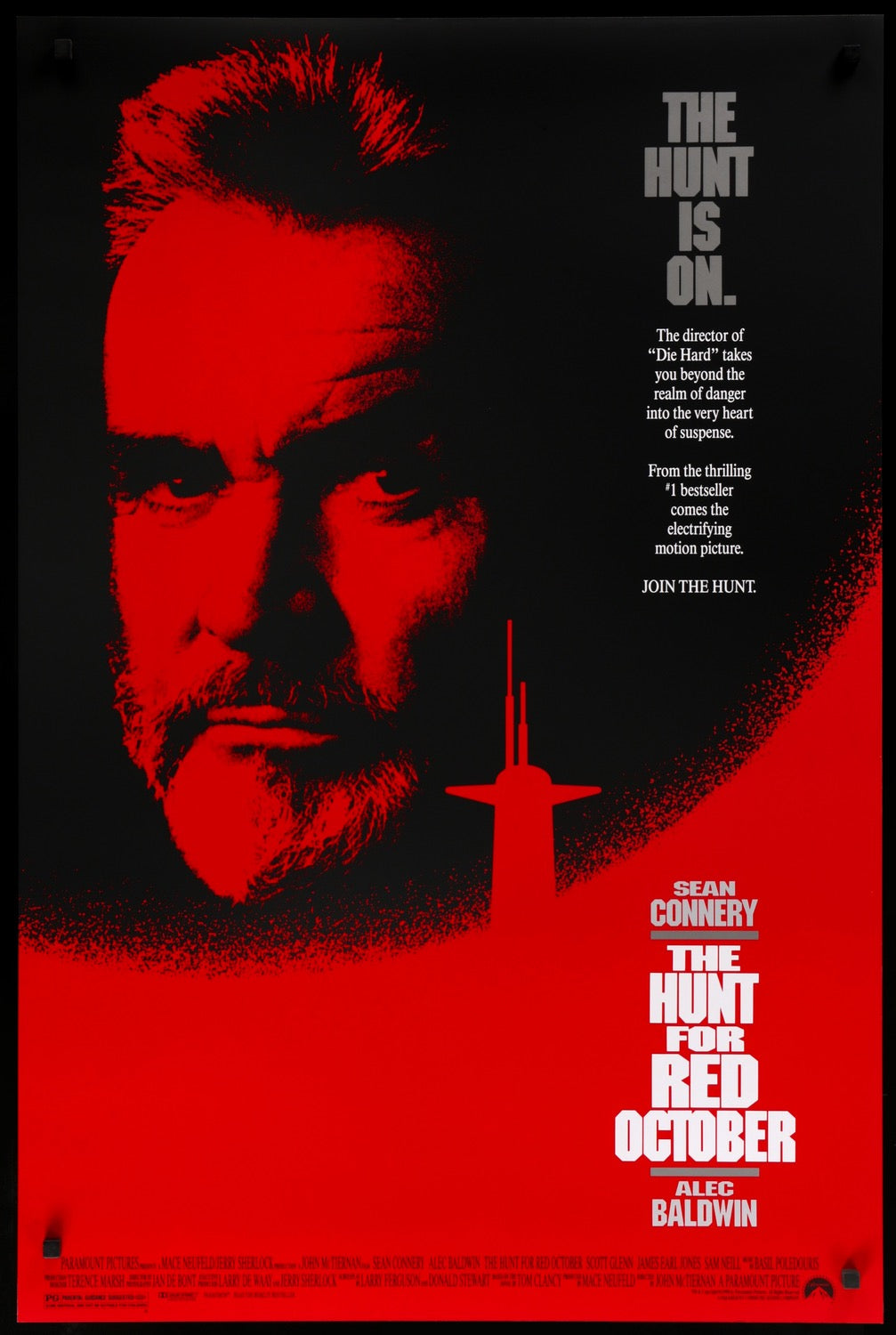 Hunt for Red October (1990) original movie poster for sale at Originalfilmart