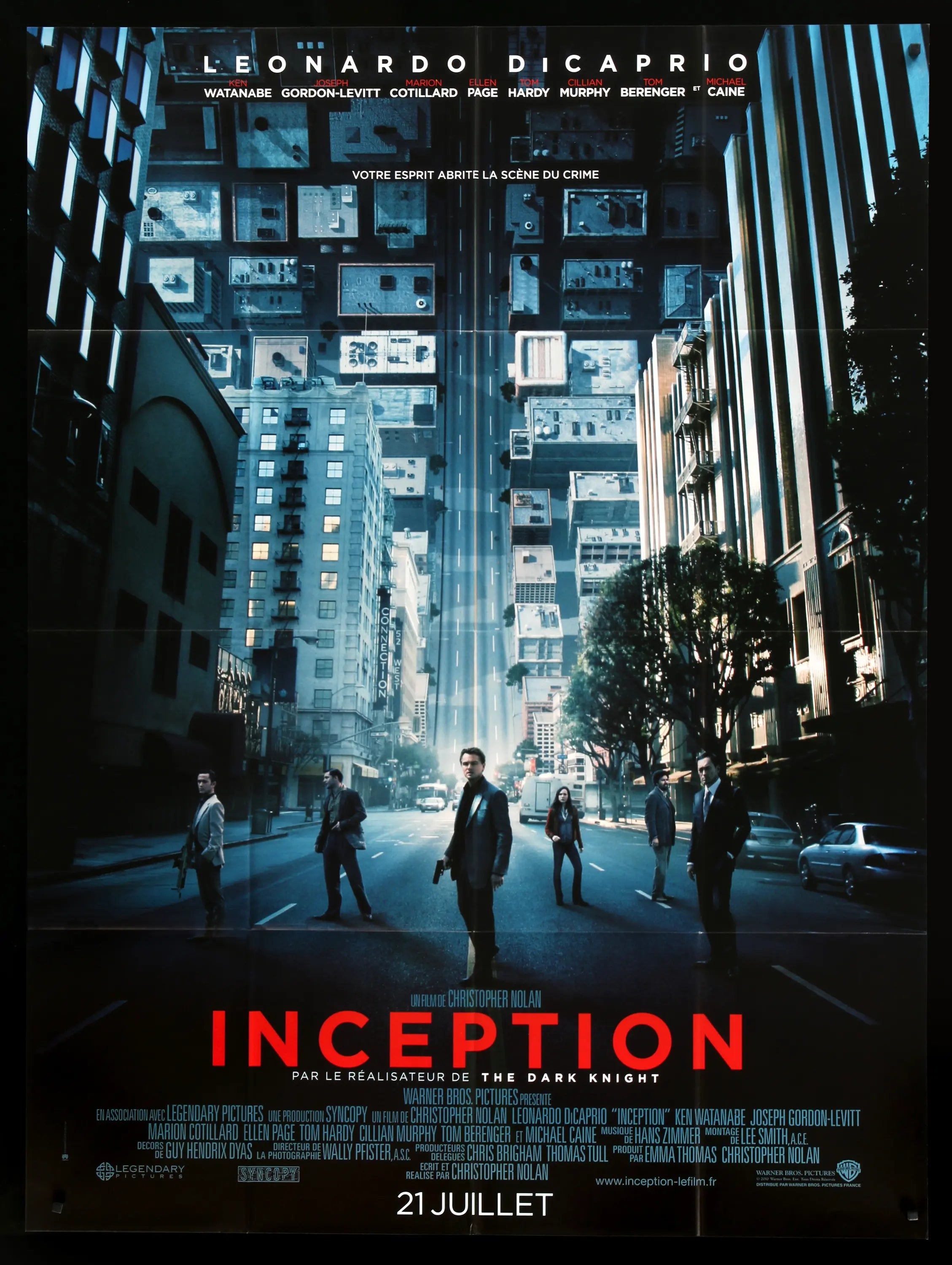 Inception (2010) original movie poster for sale at Originalfilmart