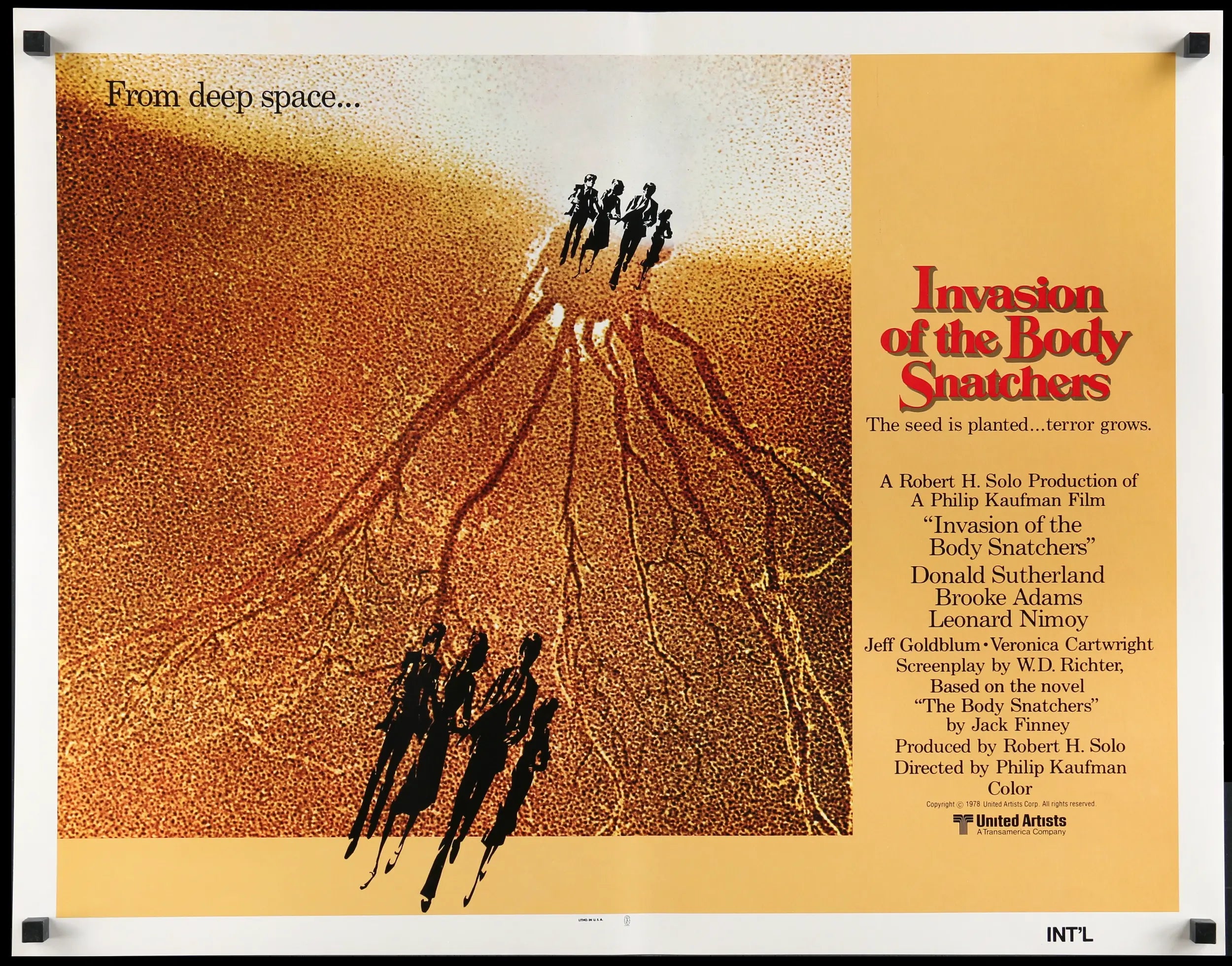 Invasion of the Body Snatchers (1978) original movie poster for sale at Originalfilmart