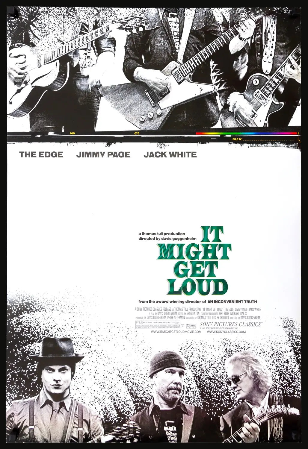 It Might Get Loud (2008) original movie poster for sale at Originalfilmart