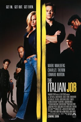 Italian Job (2003) original movie poster for sale at Originalfilmart