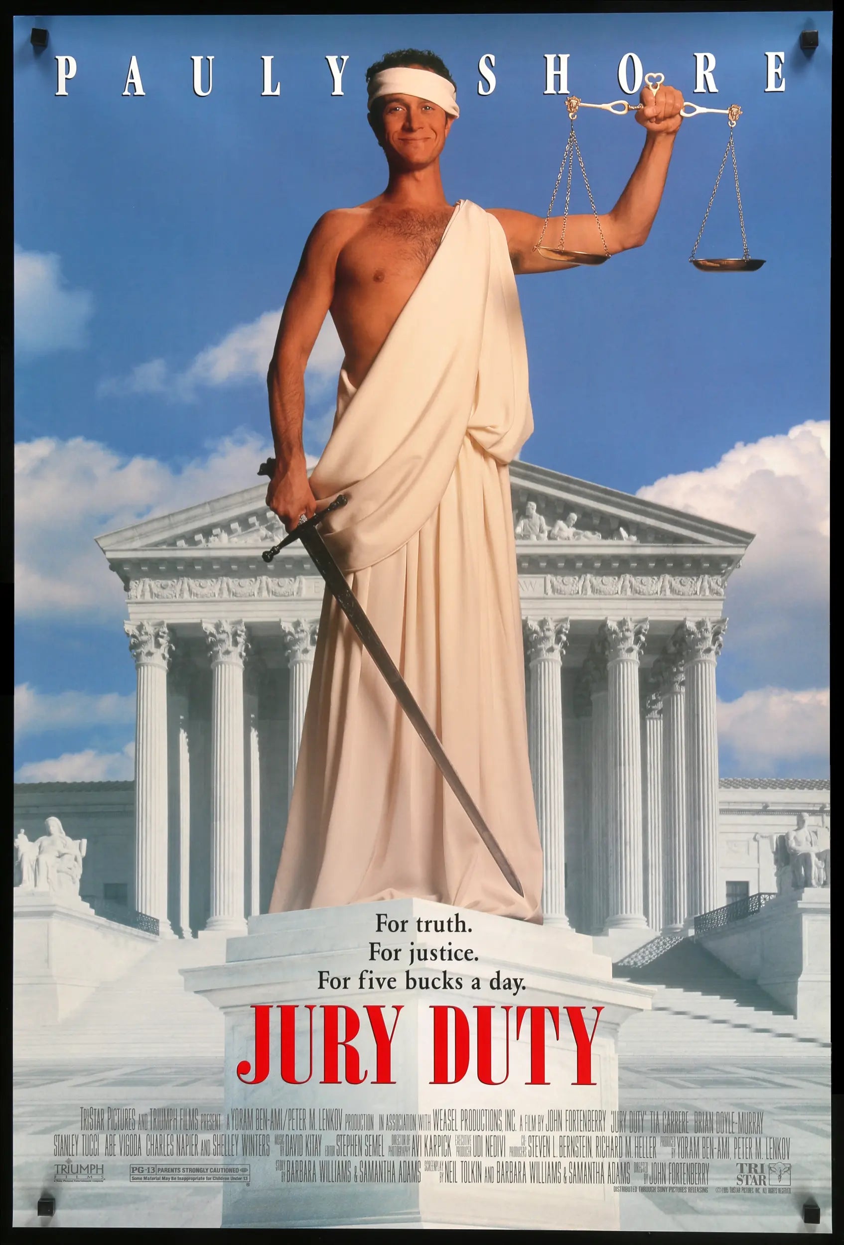 Jury Duty (1995) original movie poster for sale at Originalfilmart