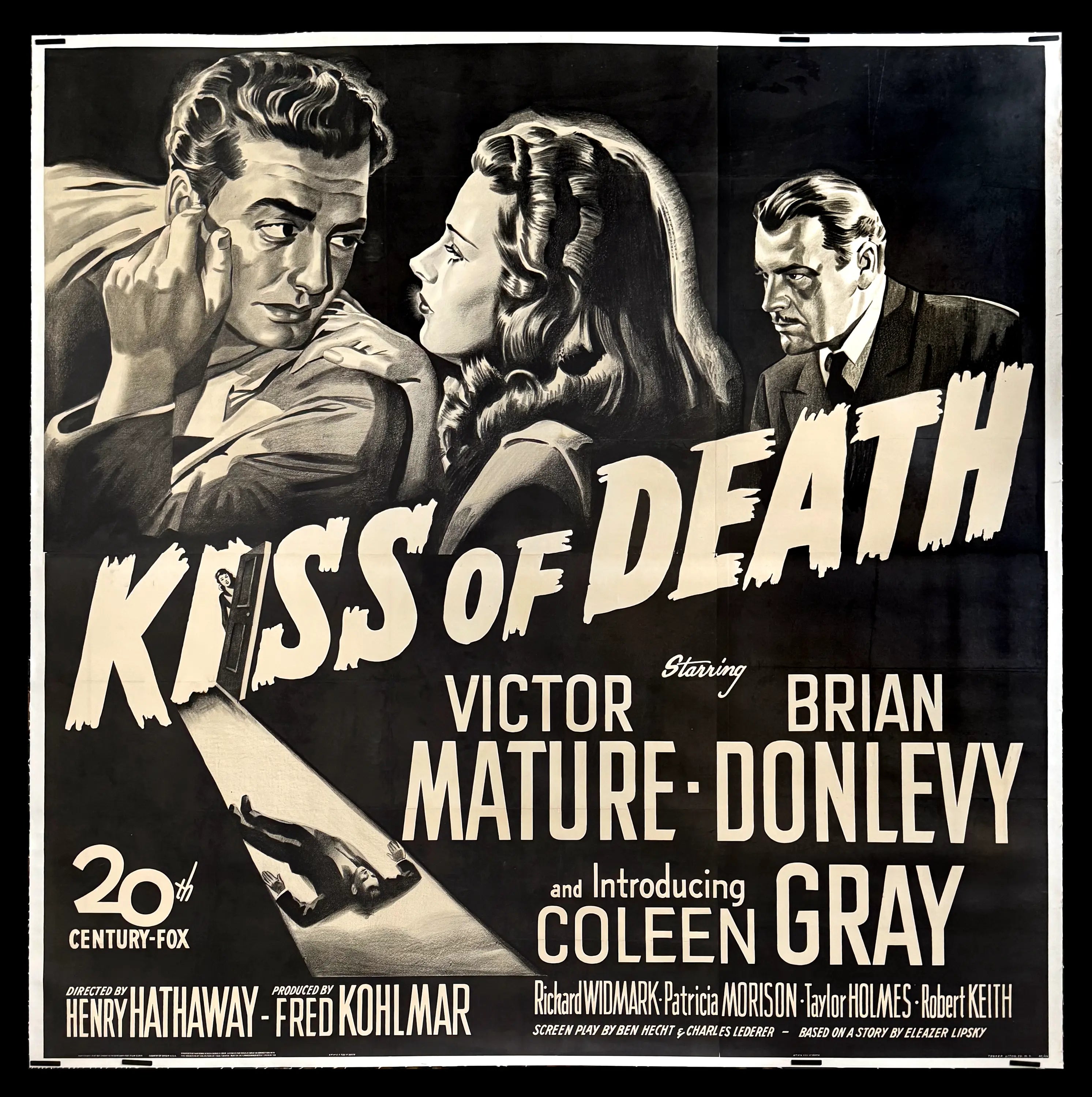 Kiss of Death (1947) original movie poster for sale at Originalfilmart