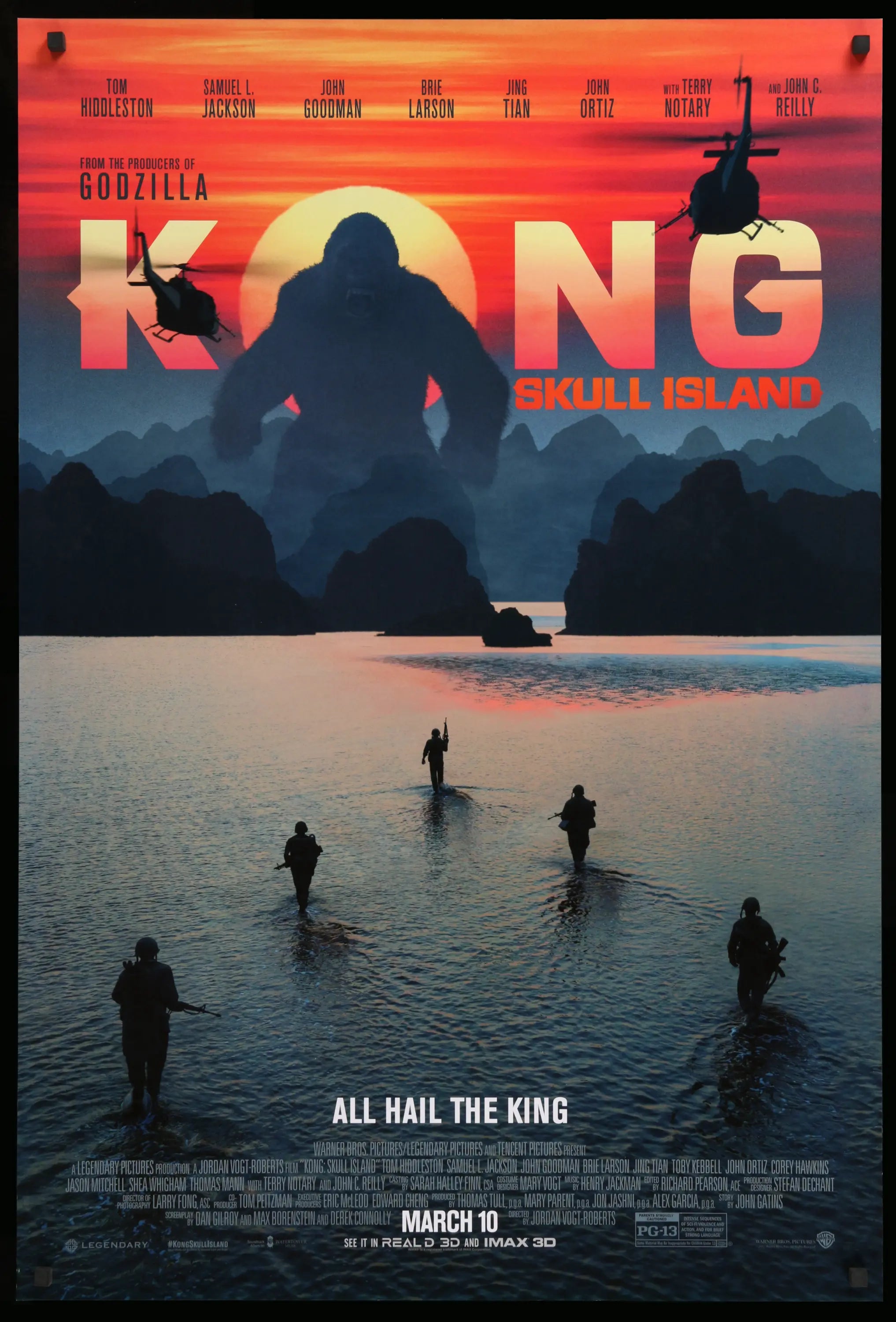 Kong: Skull Island (2017) original movie poster for sale at Originalfilmart