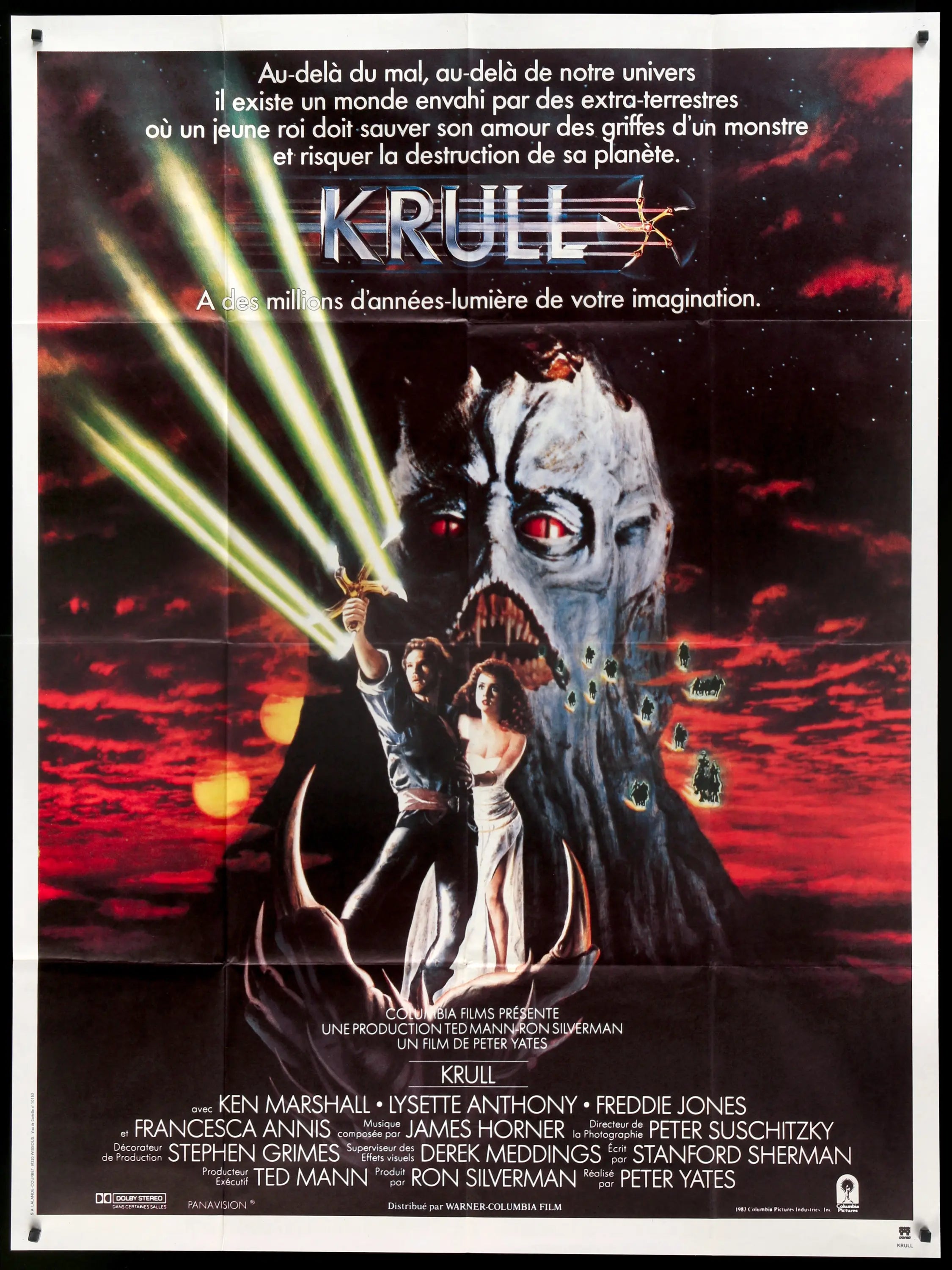 Krull (1983) original movie poster for sale at Originalfilmart