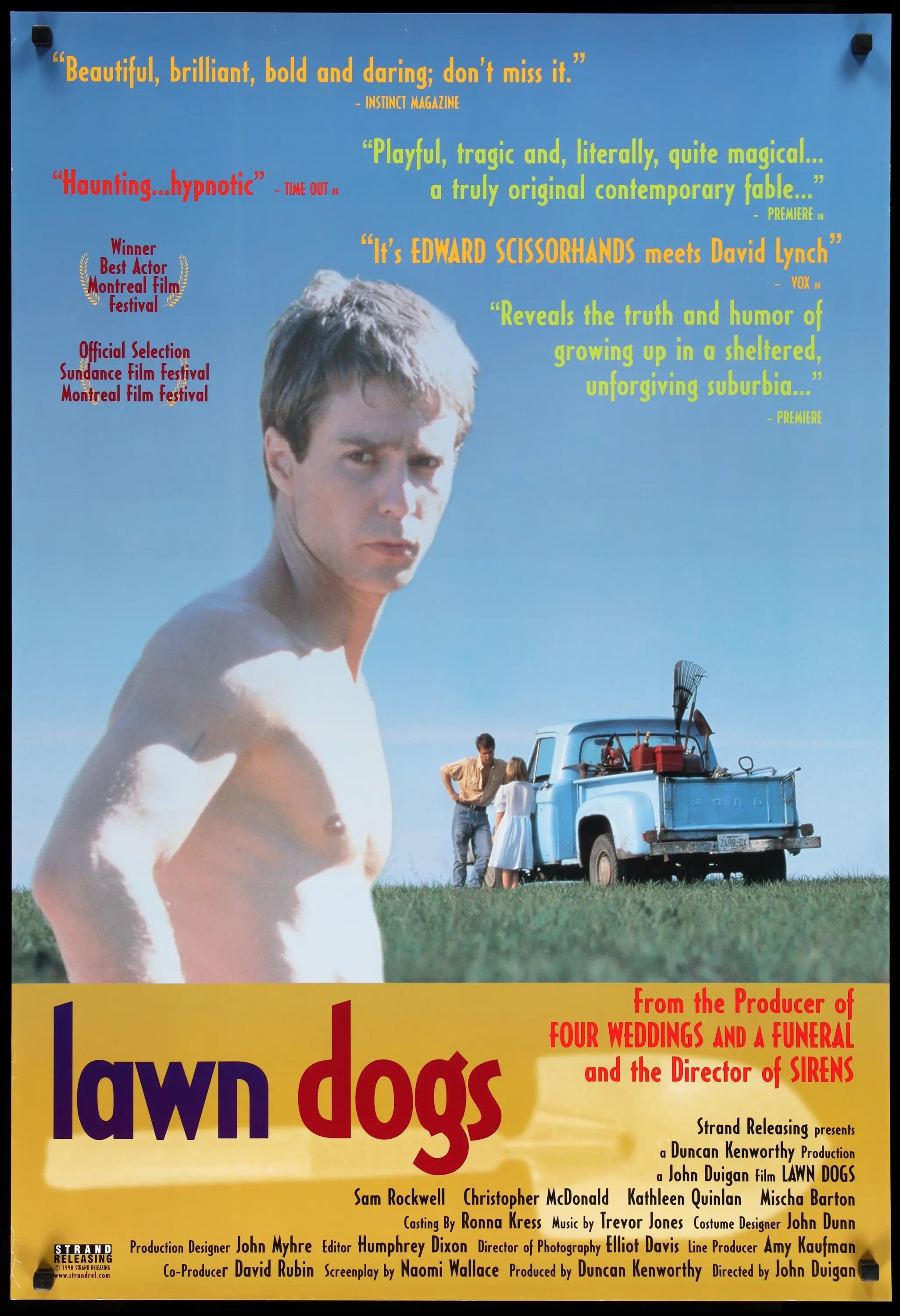 Lawn Dogs (1997) original movie poster for sale at Originalfilmart