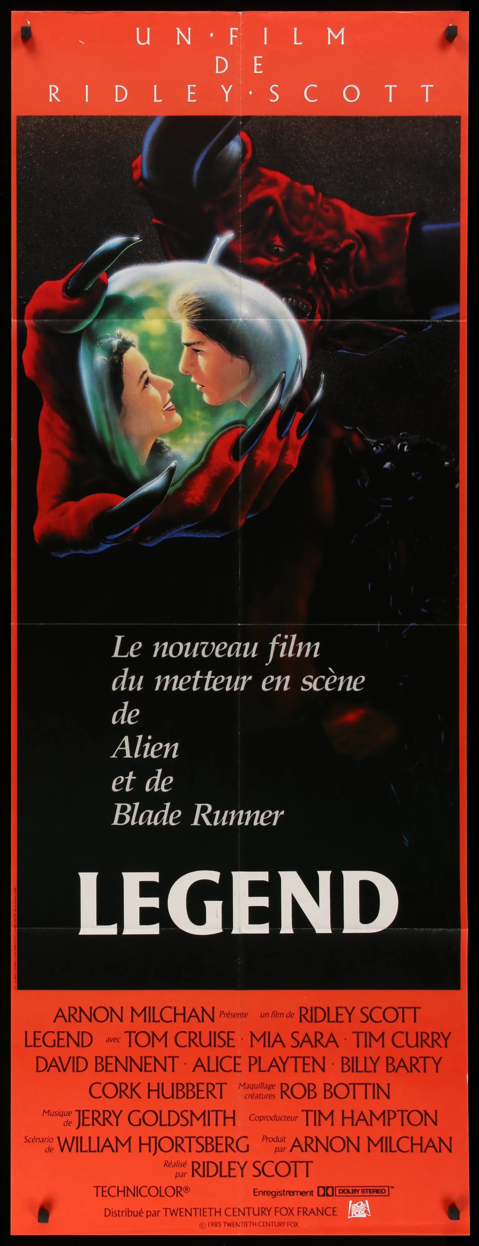 Legend (1985) original movie poster for sale at Originalfilmart