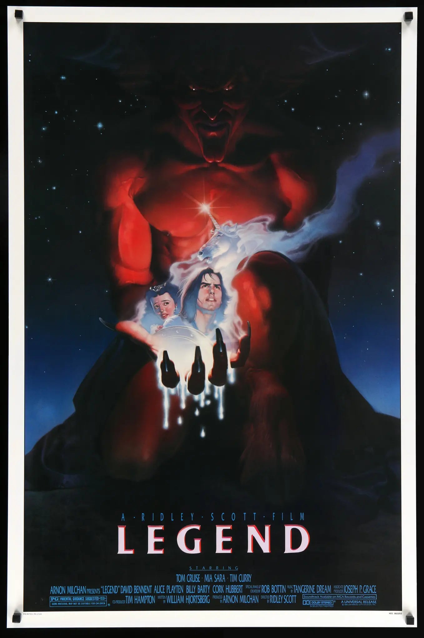 Legend (1985) original movie poster for sale at Originalfilmart