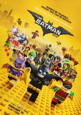 Lego Batman Movie (2017) original movie poster for sale at Originalfilmart