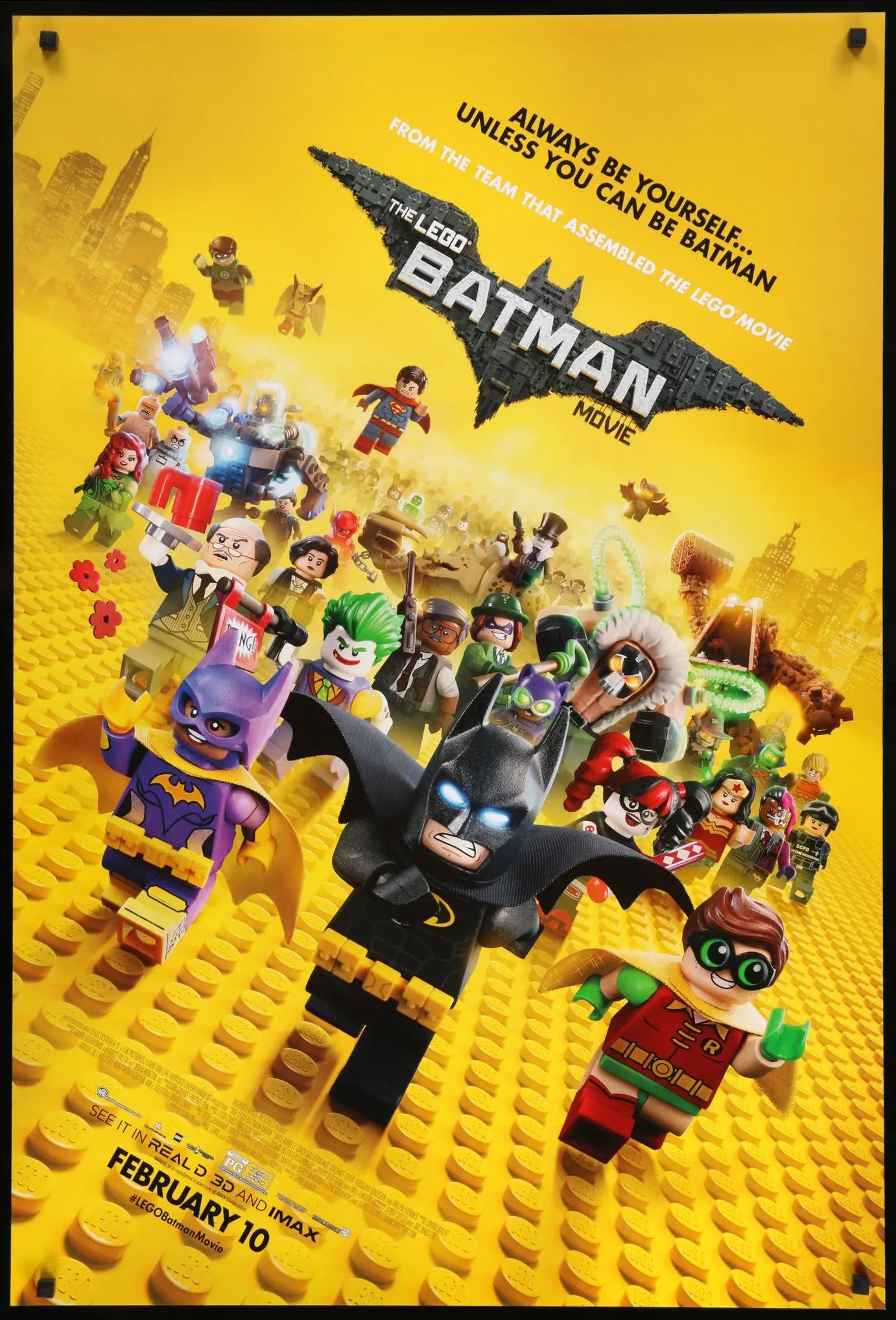 Lego Batman Movie (2017) original movie poster for sale at Originalfilmart