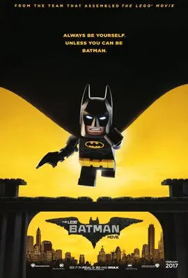 Lego Batman Movie (2017) original movie poster for sale at Originalfilmart