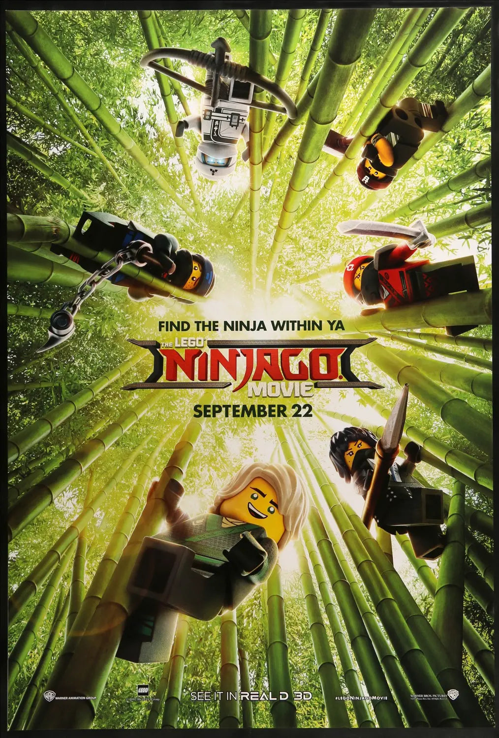 Lego Ninjago Movie (2017) original movie poster for sale at Originalfilmart