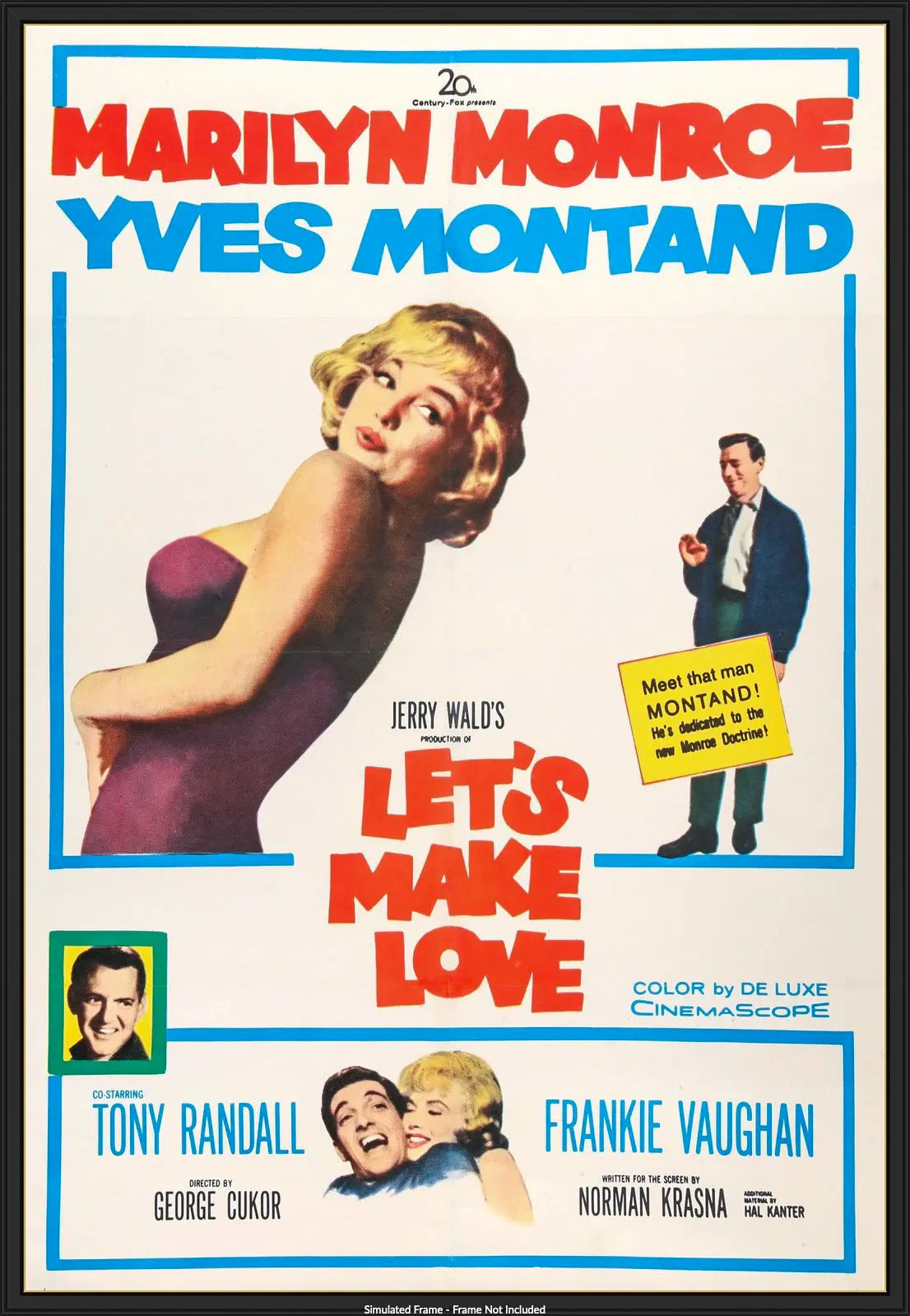 Let's Make Love (1960) original movie poster for sale at Originalfilmart