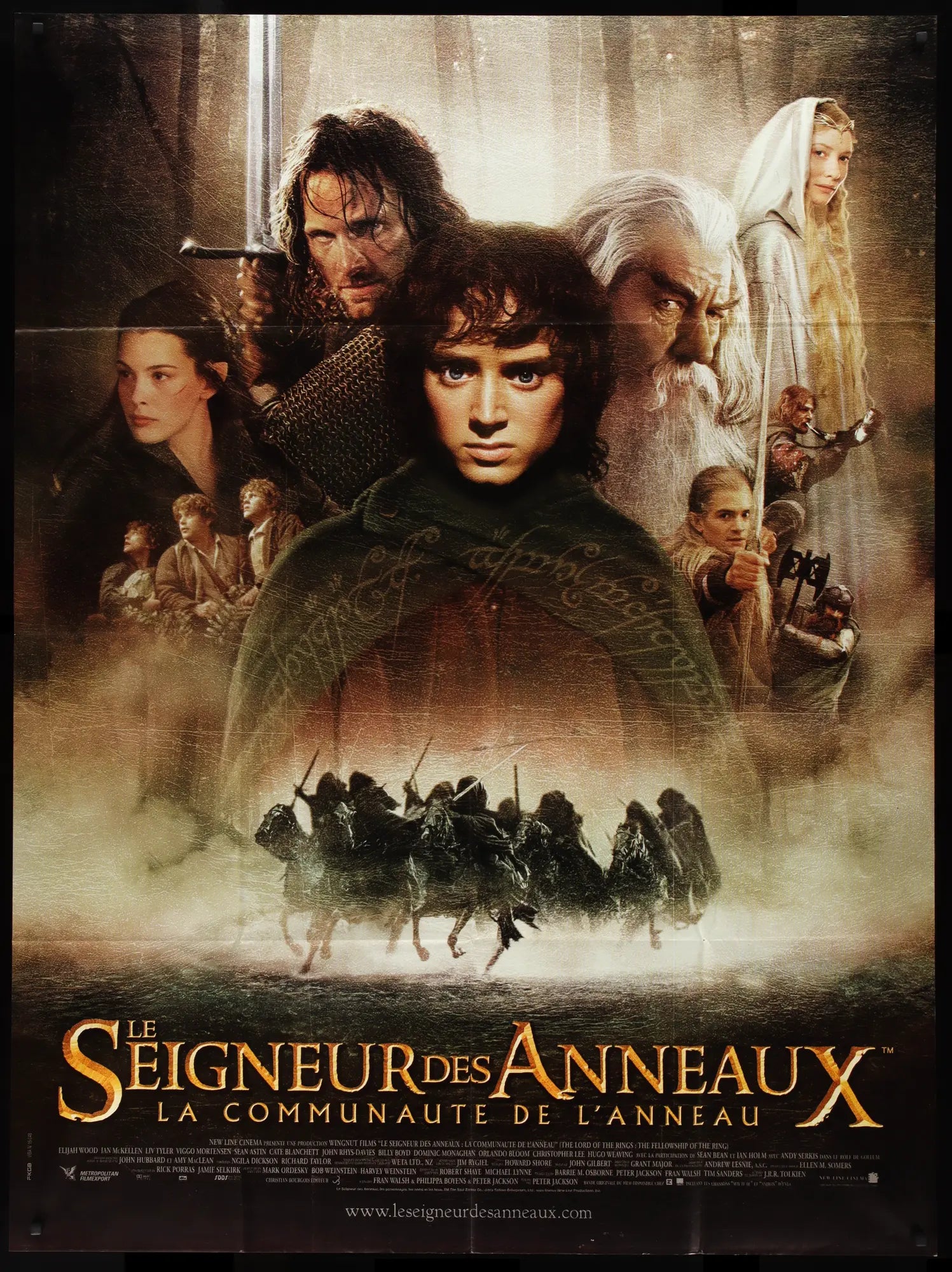Lord of the Rings: The Fellowship of the Ring (2001) original movie poster for sale at Originalfilmart