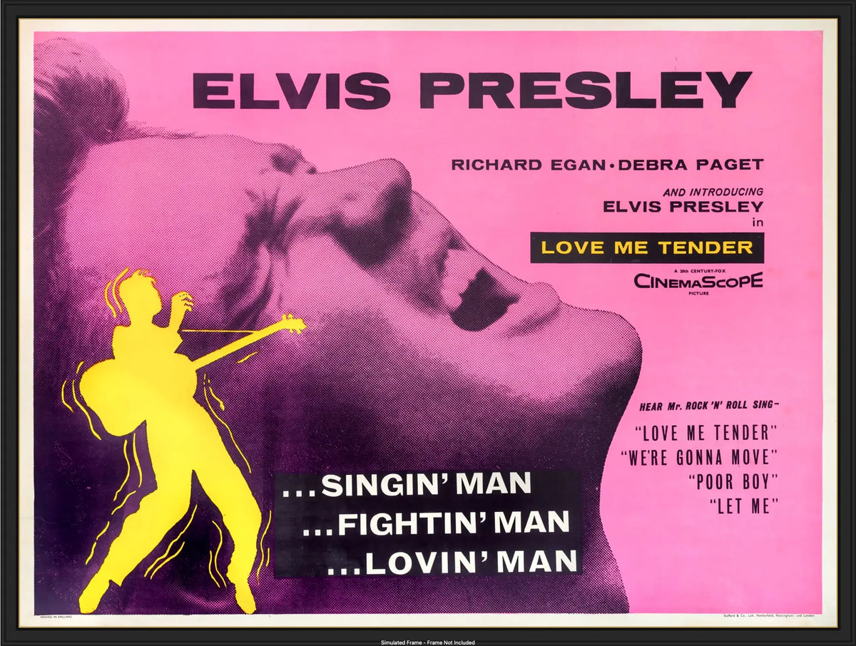 Love Me Tender (1956) original movie poster for sale at Originalfilmart