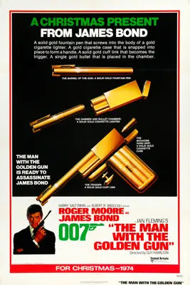 Man with the Golden Gun (1974) original movie poster for sale at Originalfilmart