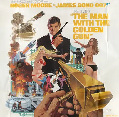 Man with the Golden Gun (1974) original movie poster for sale at Originalfilmart