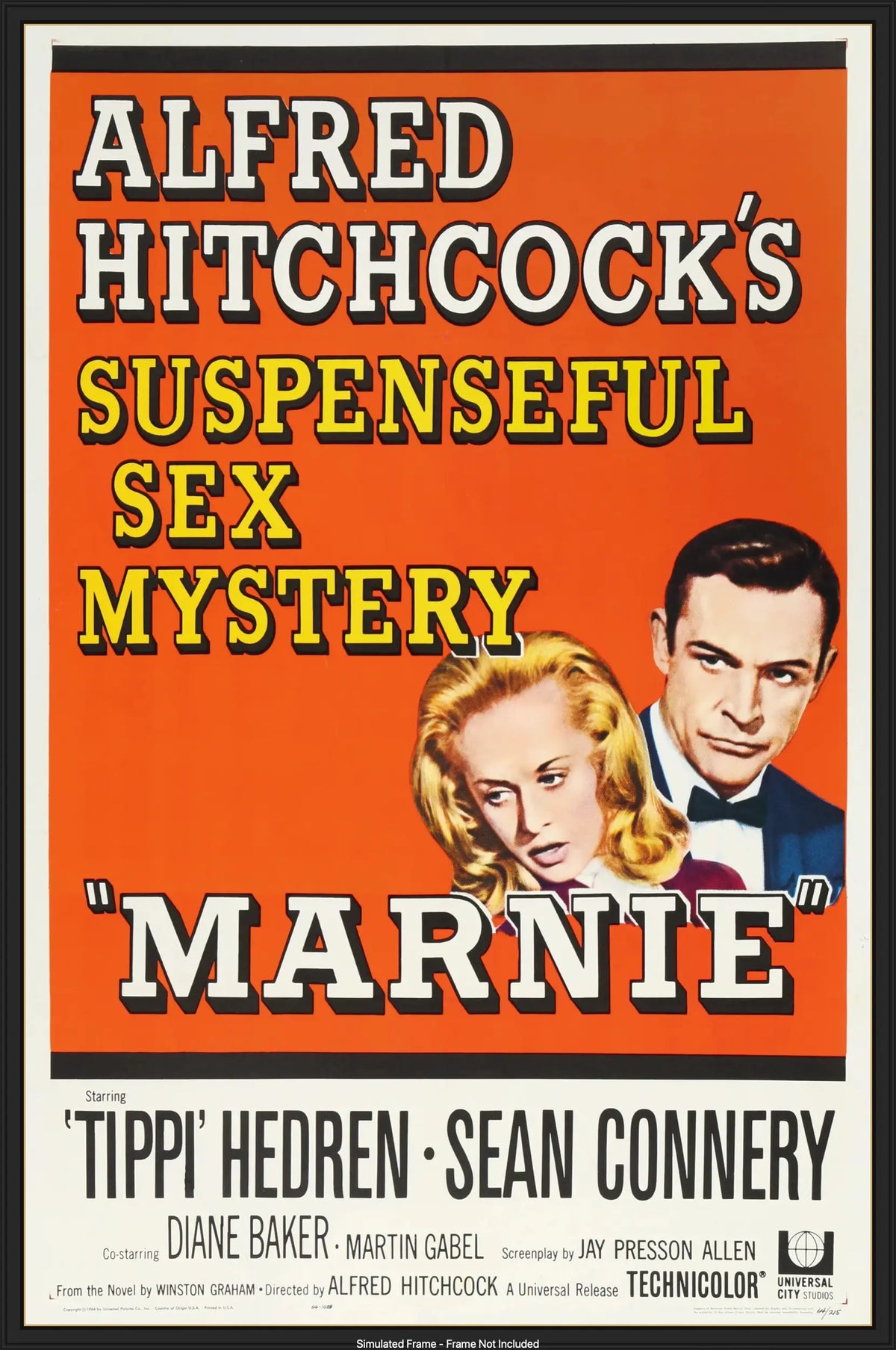 Marnie (1964) original movie poster for sale at Originalfilmart