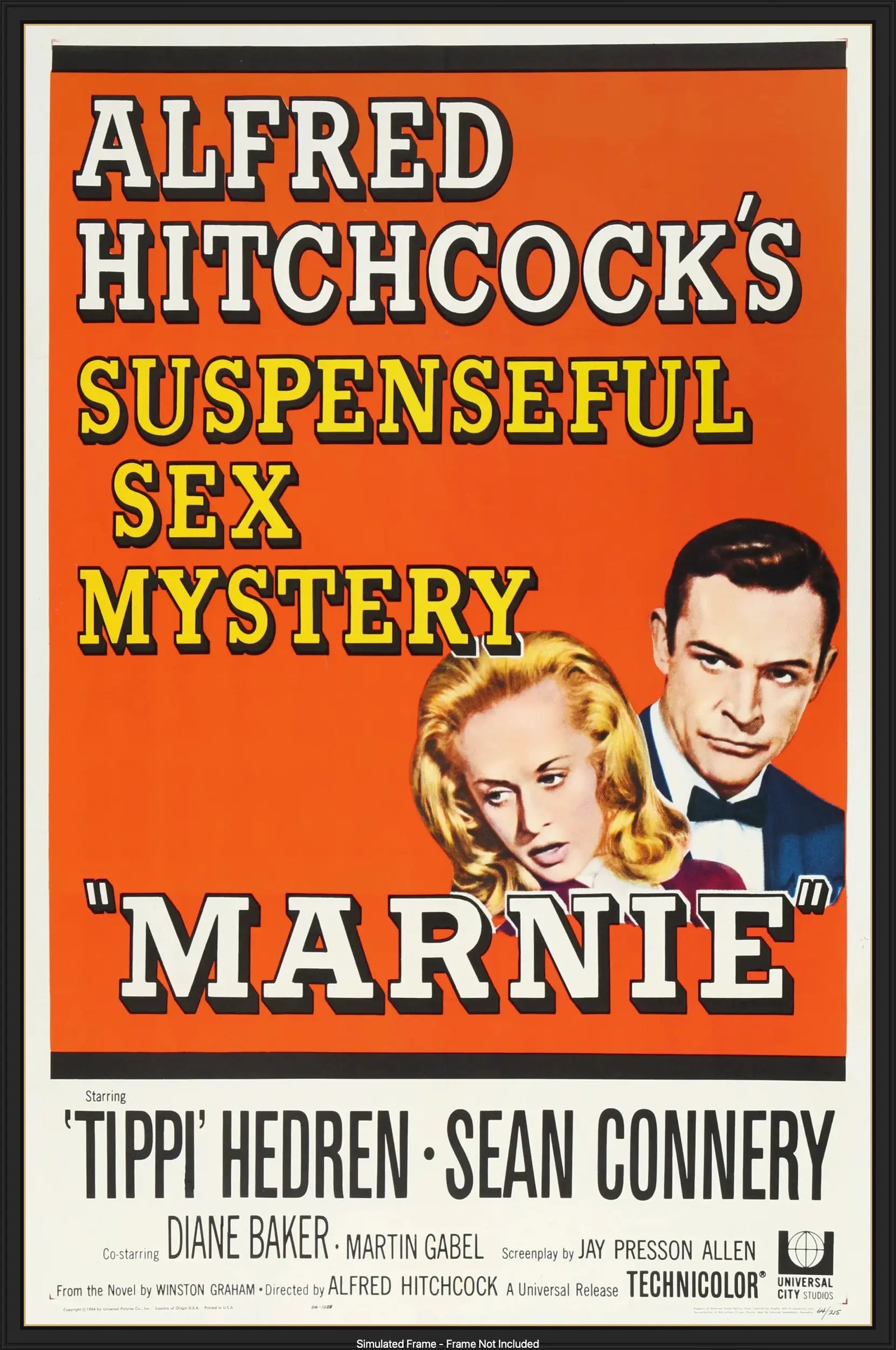 Marnie (1964) original movie poster for sale at Originalfilmart