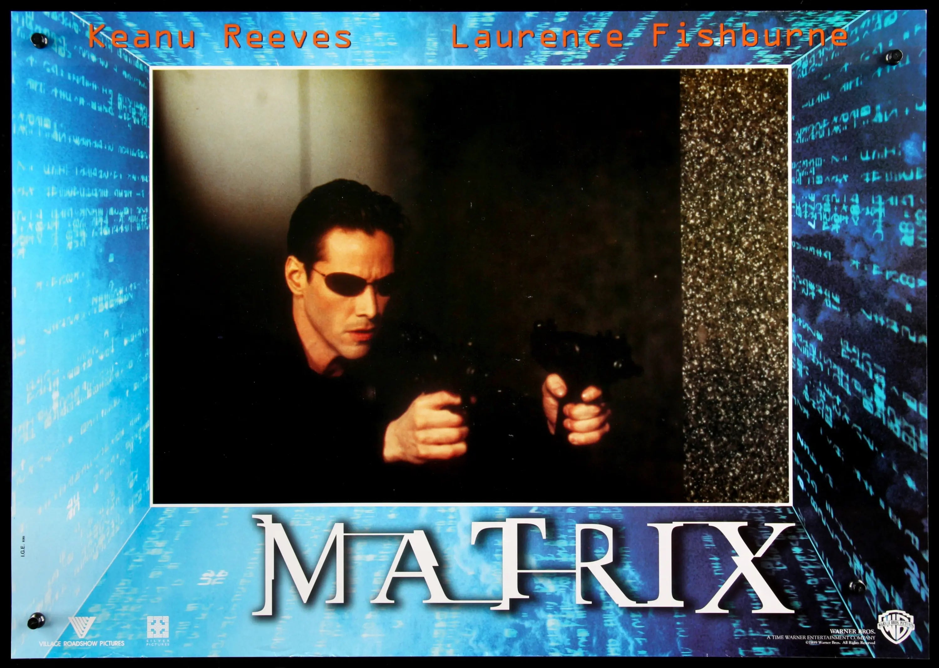 Matrix (1999) original movie poster for sale at Originalfilmart