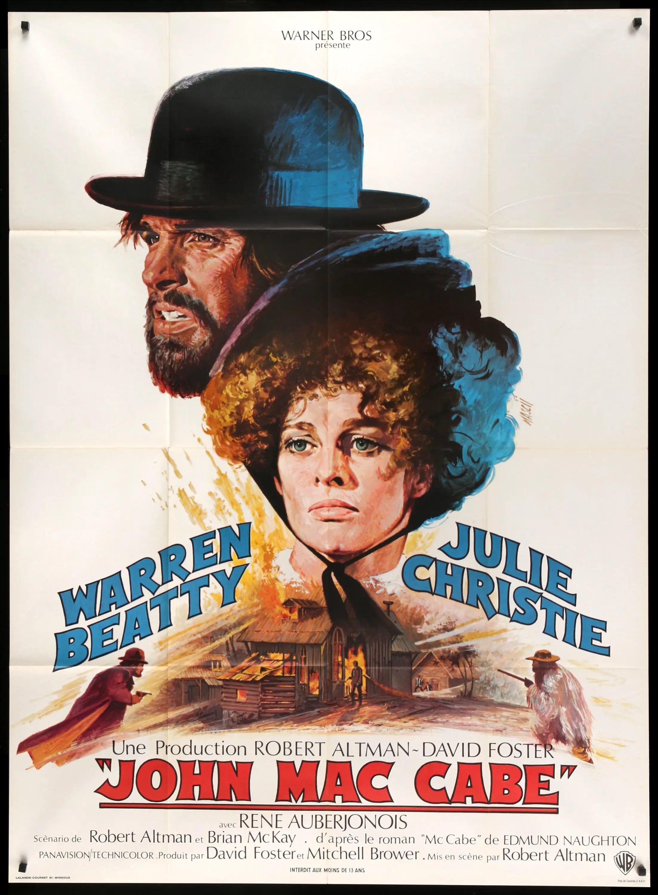 McCabe and Mrs. Miller (1971) original movie poster for sale at Originalfilmart