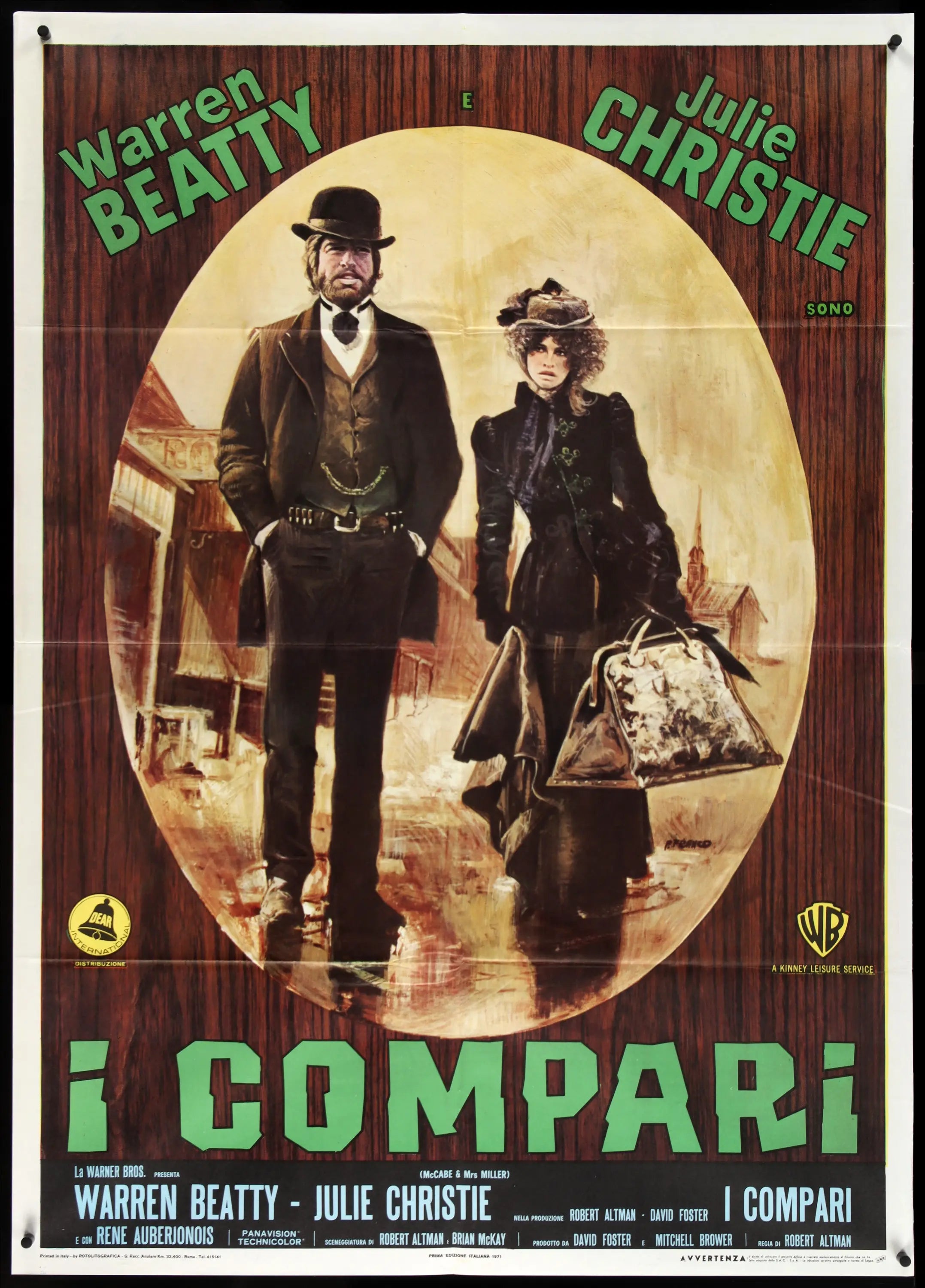 McCabe &amp; Mrs. Miller (1971) original movie poster for sale at Originalfilmart