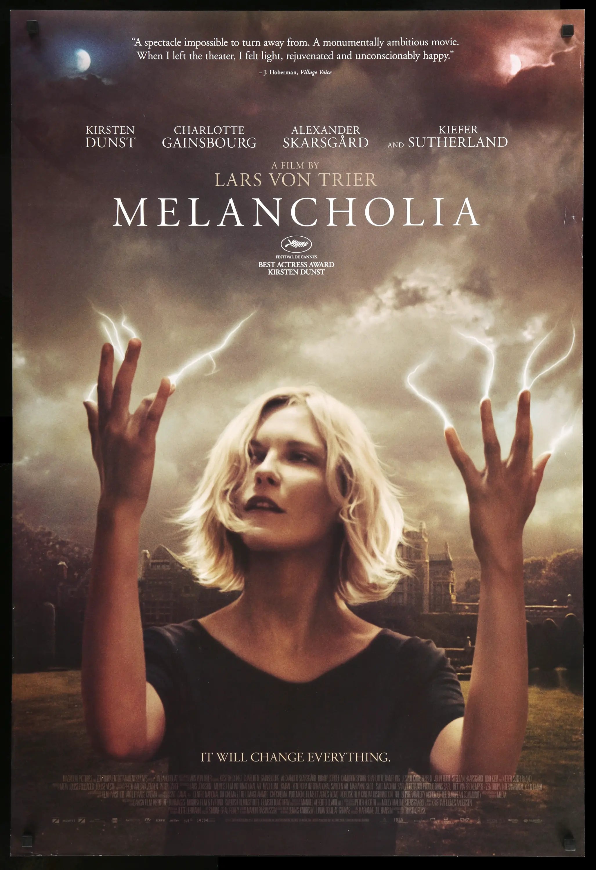 Melancholia (2011) original movie poster for sale at Originalfilmart