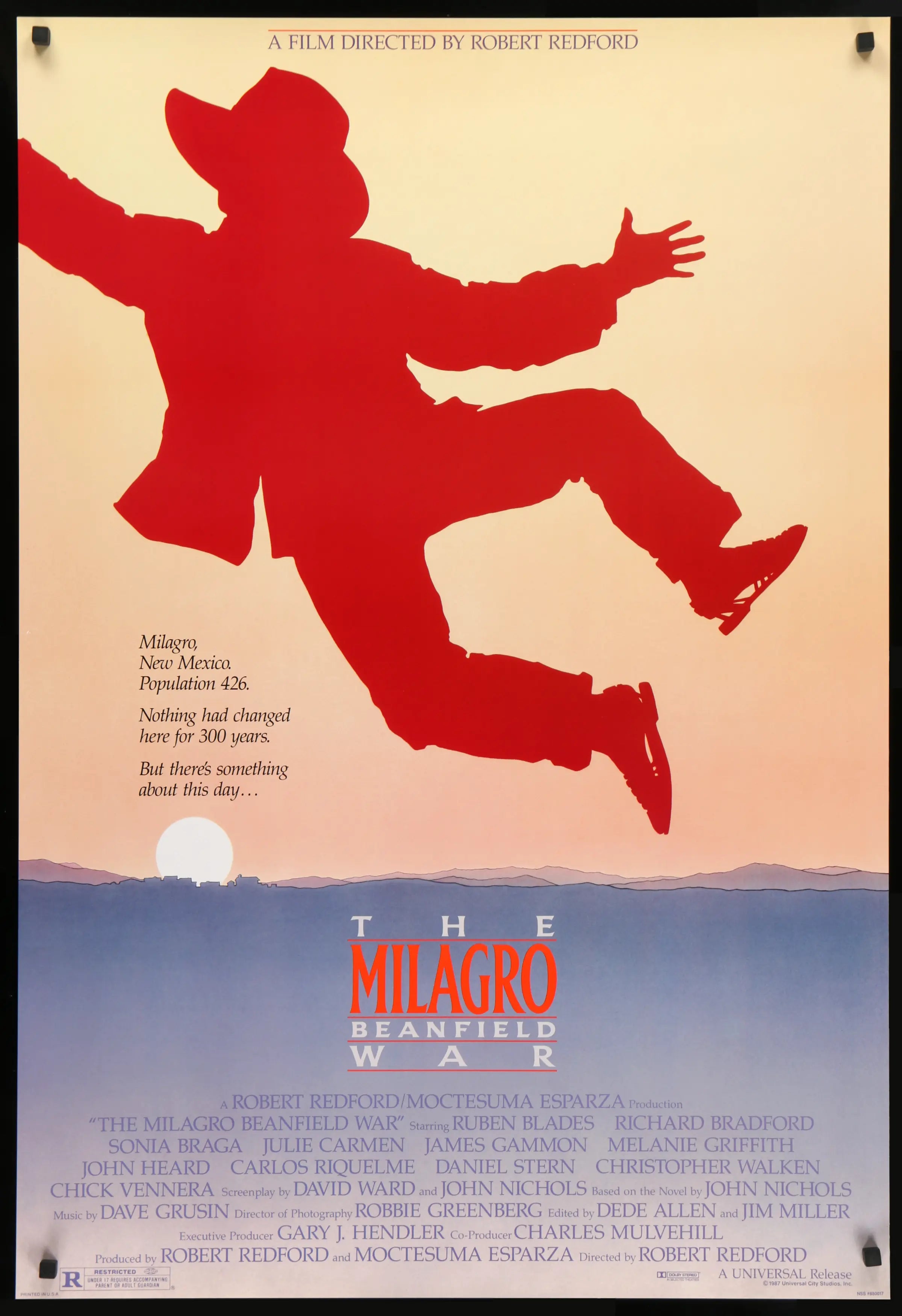 Milagro Beanfield War (1988) original movie poster for sale at Originalfilmart