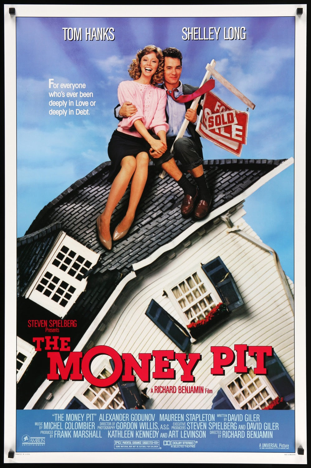 Money Pit (1986) original movie poster for sale at Originalfilmart
