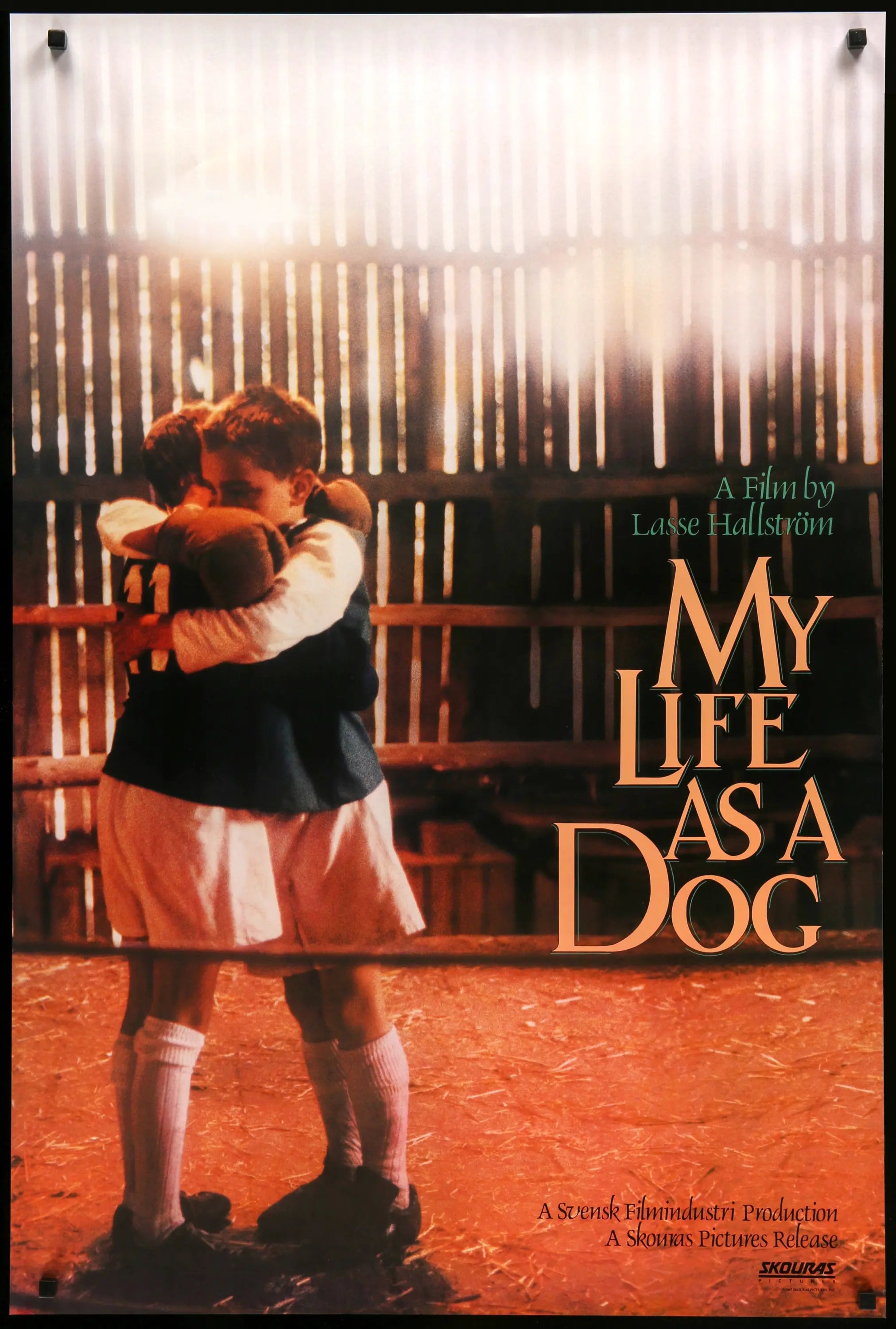My Life as a Dog (1985) original movie poster for sale at Originalfilmart