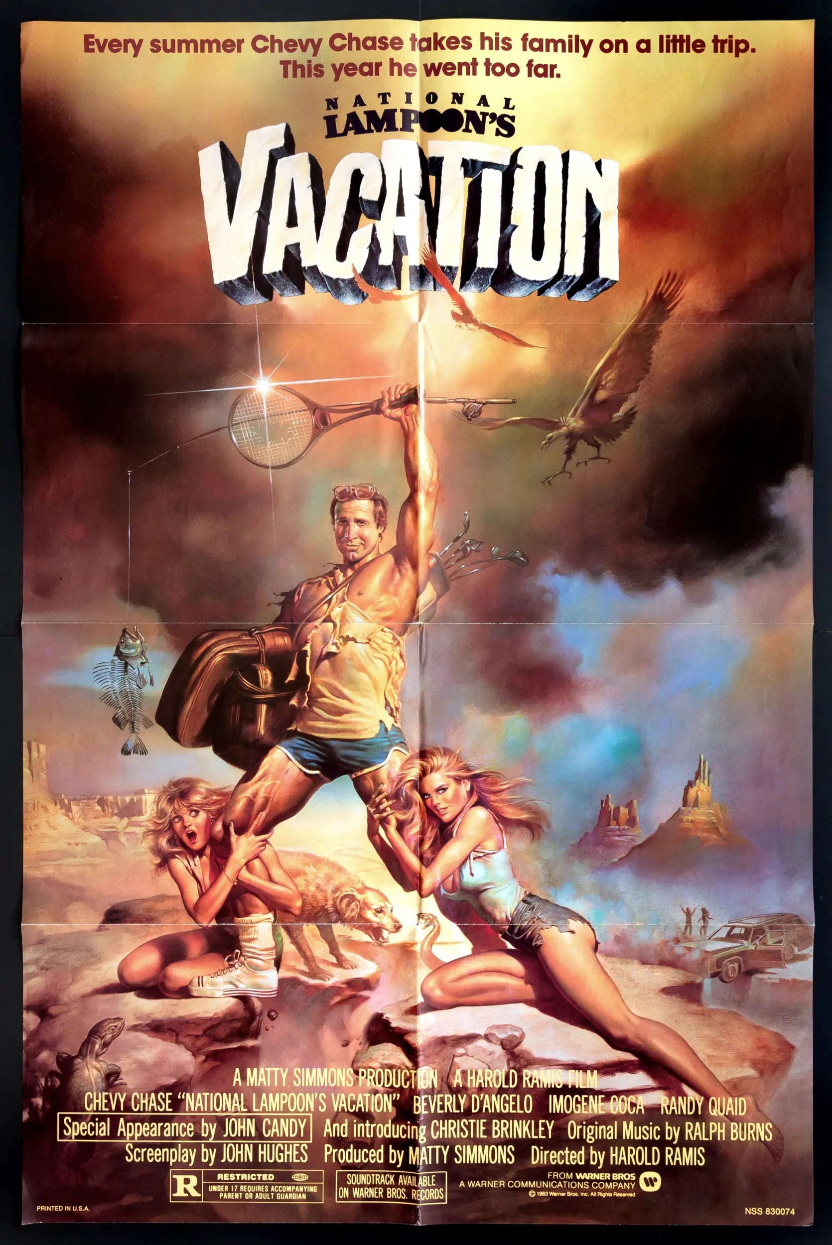 National Lampoon's Vacation (1983) original movie poster for sale at Originalfilmart