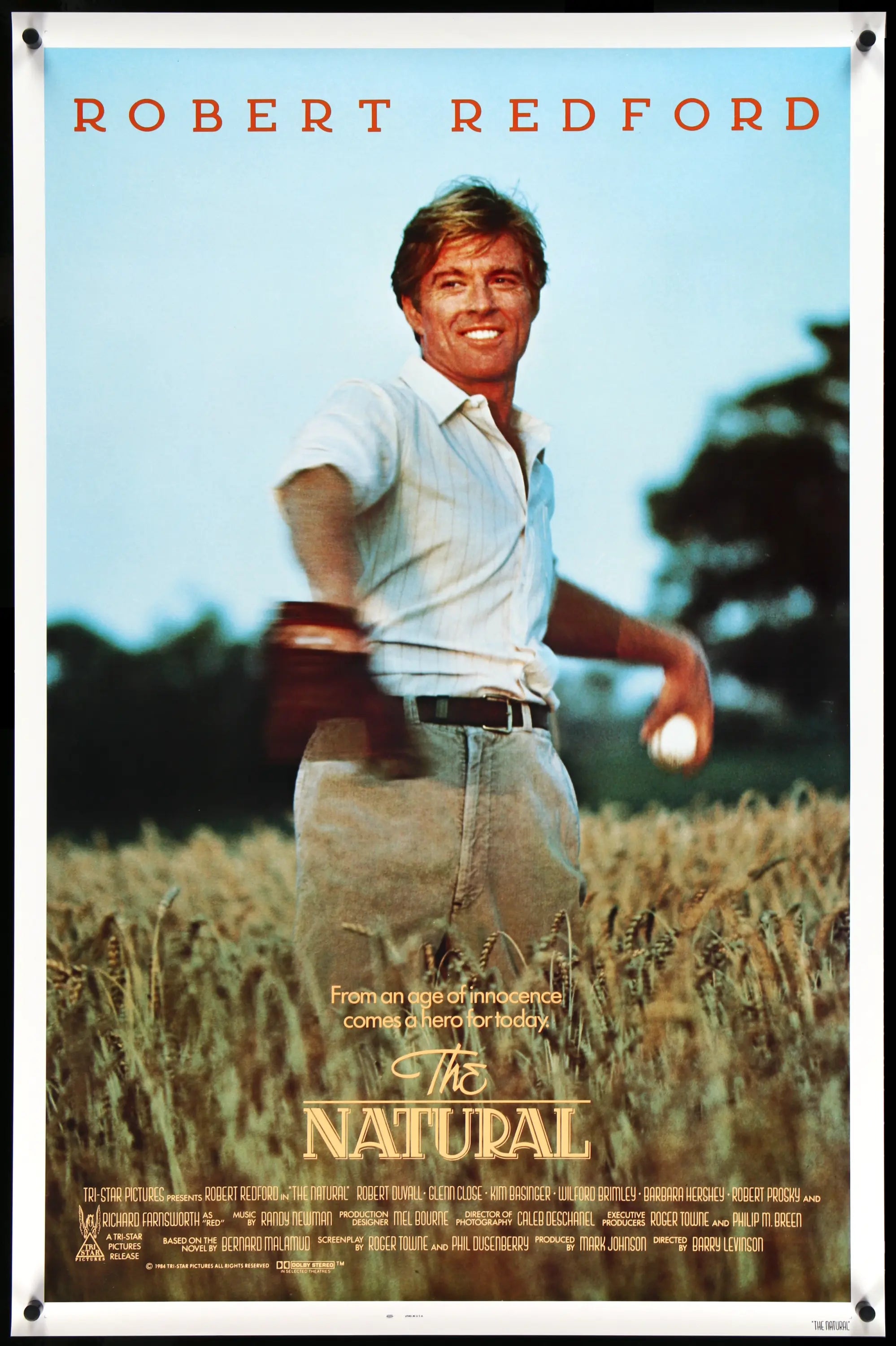 Natural (1984) original movie poster for sale at Originalfilmart