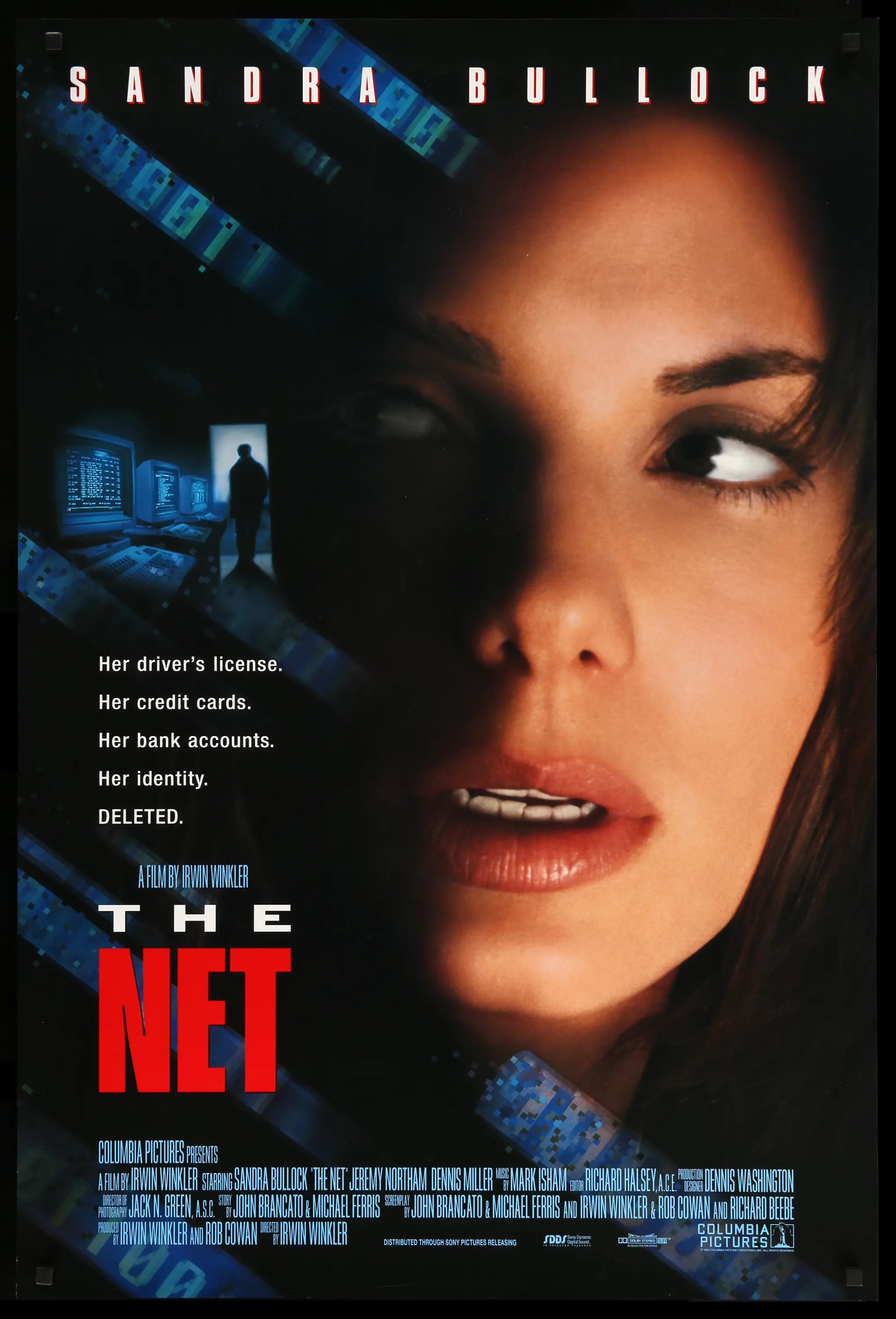 Net (1995) original movie poster for sale at Originalfilmart