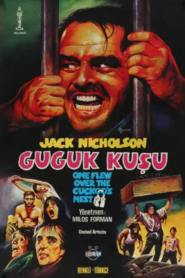 One Flew Over the Cuckoo's Nest (1975) original movie poster for sale at Originalfilmart
