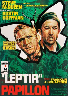 Papillon (1973) original movie poster for sale at Originalfilmart