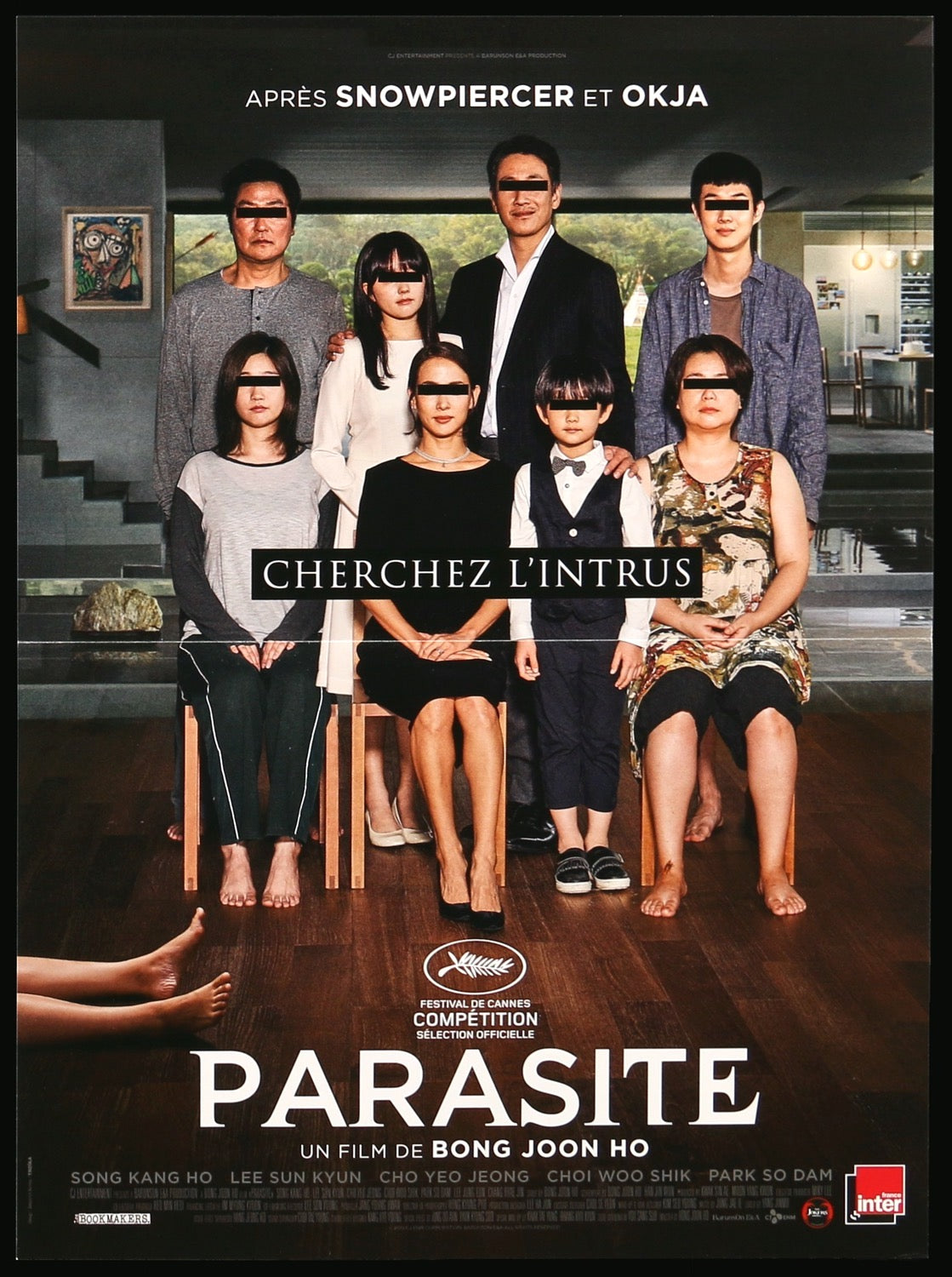 Parasite (2019) original movie poster for sale at Originalfilmart