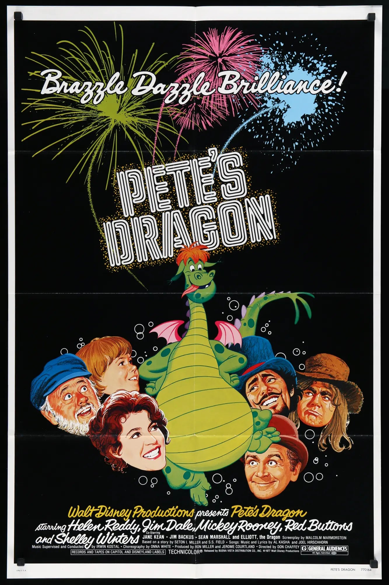 Pete's Dragon (1977) original movie poster for sale at Originalfilmart