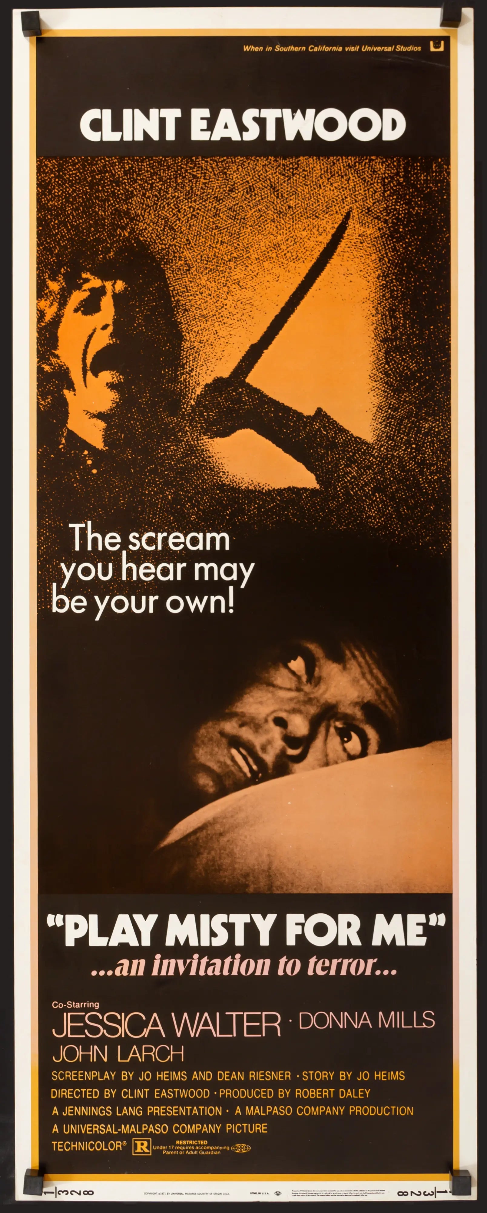 Play Misty For Me (1971) original movie poster for sale at Originalfilmart