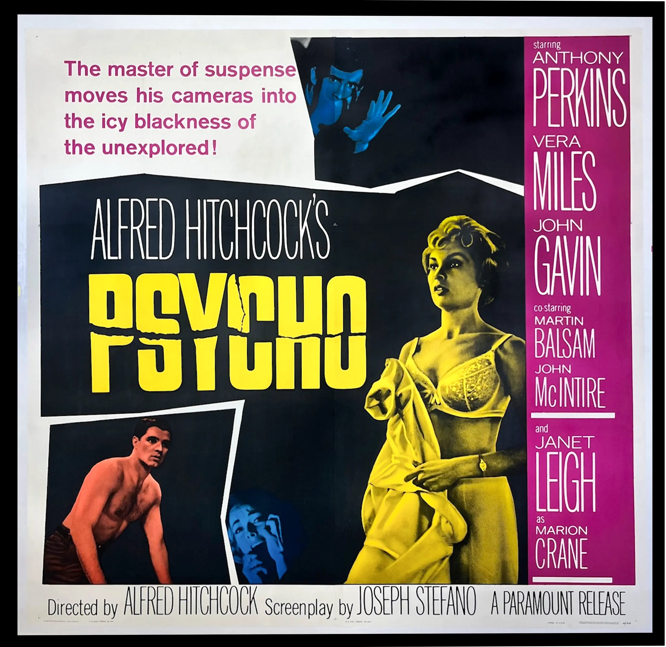 Psycho (1960) original movie poster for sale at Originalfilmart